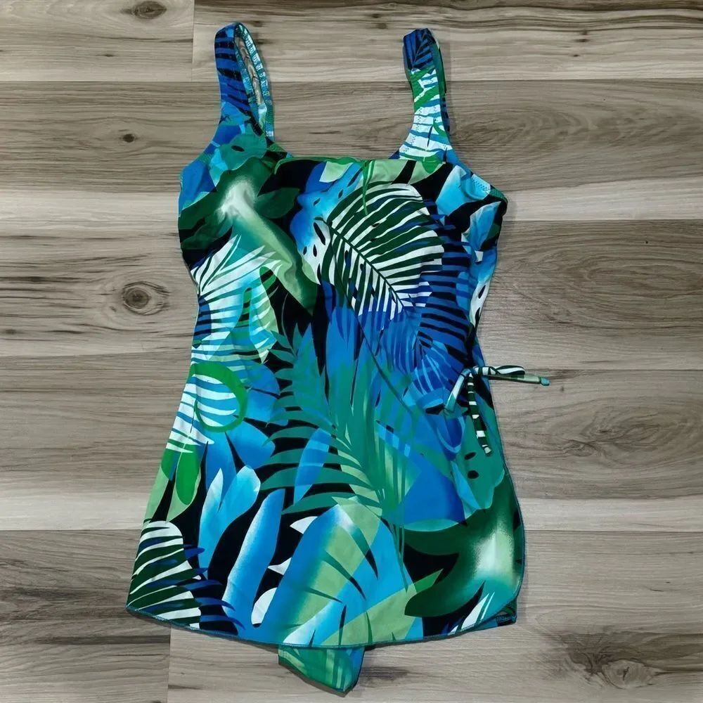 T.H.E. Mastectomy Floral Swimsuit One Piece Women’s 16